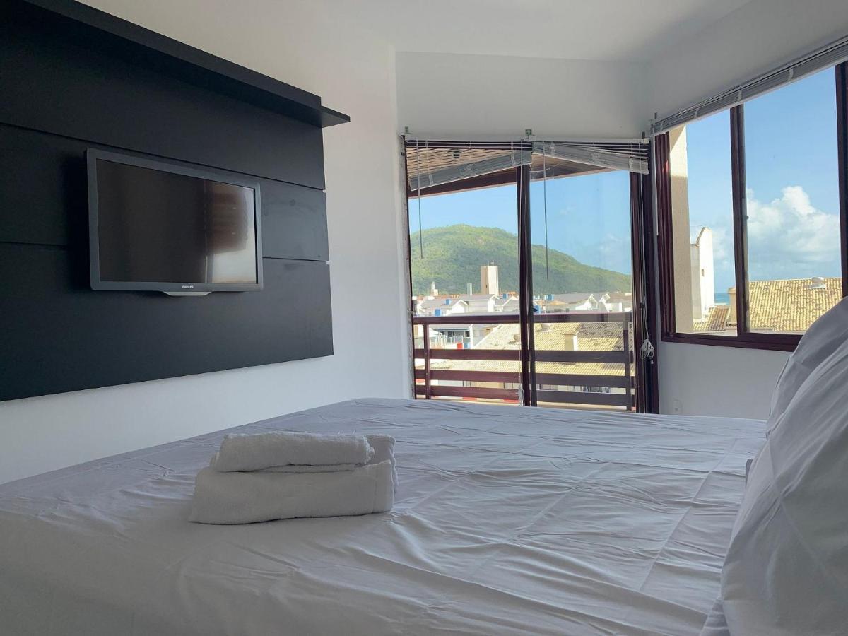 Florianópolis Apartamento Com Vista Do Mar Em Residencial Com Piscina מראה חיצוני תמונה
