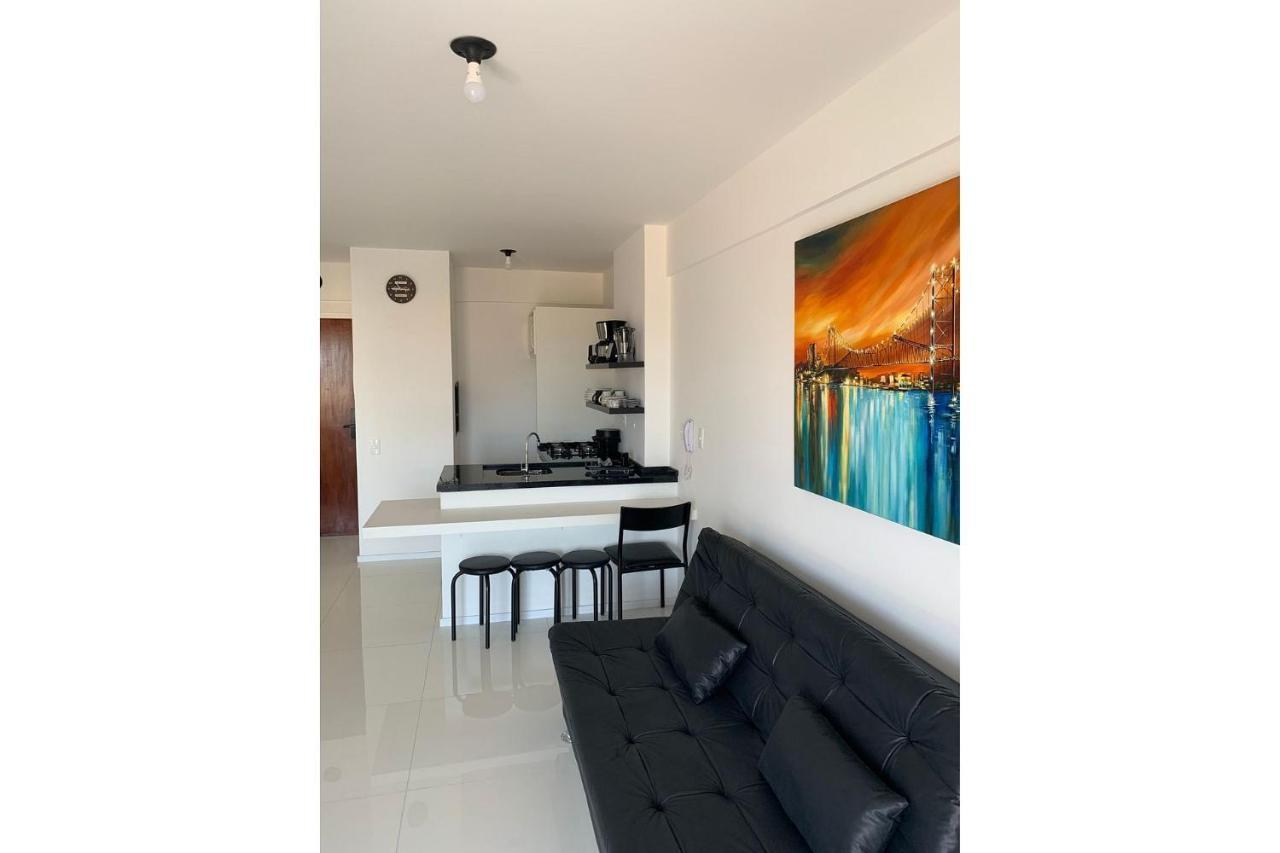 Florianópolis Apartamento Com Vista Do Mar Em Residencial Com Piscina מראה חיצוני תמונה