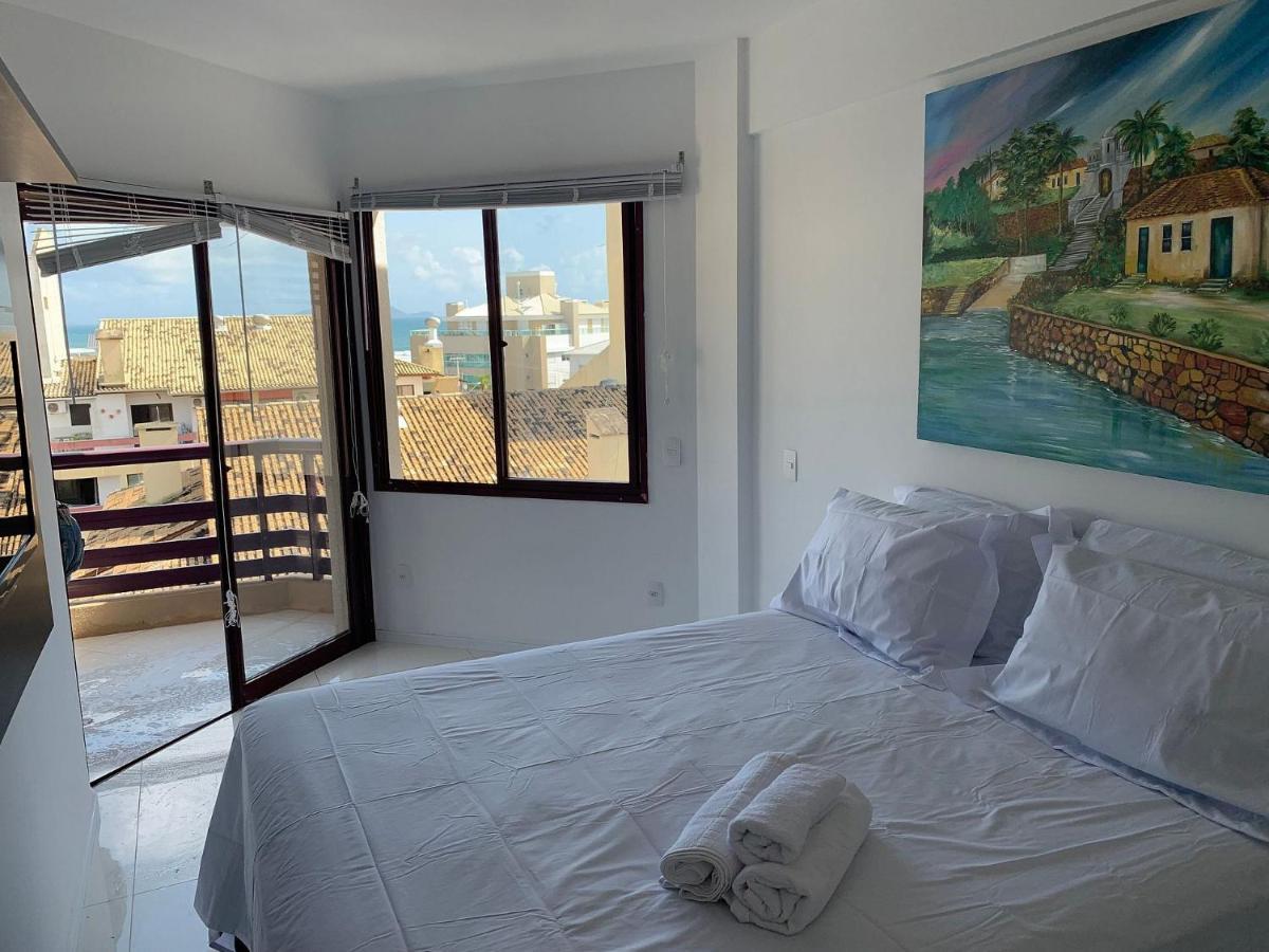 Florianópolis Apartamento Com Vista Do Mar Em Residencial Com Piscina מראה חיצוני תמונה
