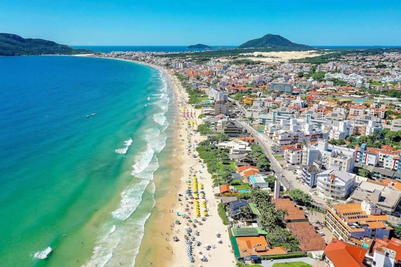 Florianópolis Apartamento Com Vista Do Mar Em Residencial Com Piscina מראה חיצוני תמונה