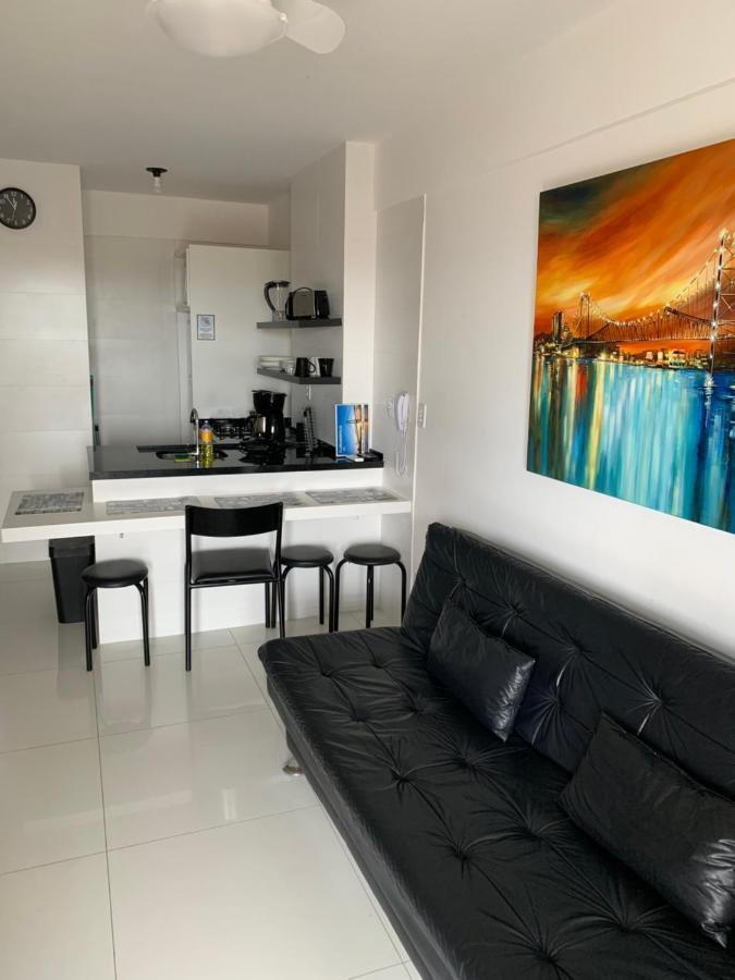 Florianópolis Apartamento Com Vista Do Mar Em Residencial Com Piscina מראה חיצוני תמונה