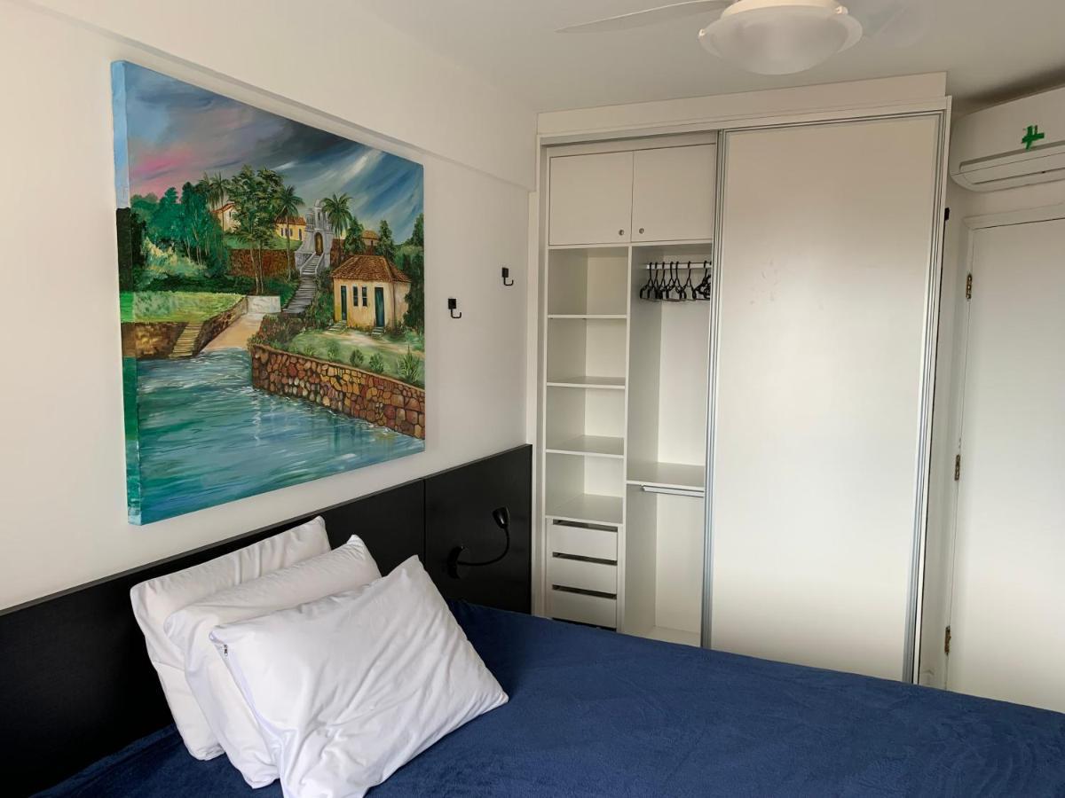 Florianópolis Apartamento Com Vista Do Mar Em Residencial Com Piscina מראה חיצוני תמונה