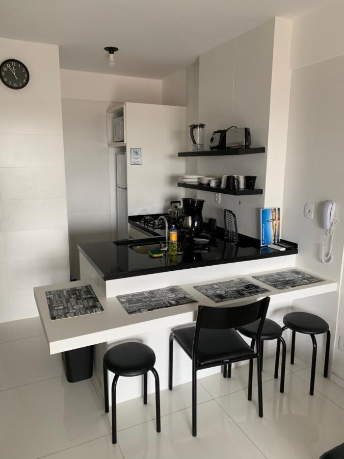 Florianópolis Apartamento Com Vista Do Mar Em Residencial Com Piscina מראה חיצוני תמונה