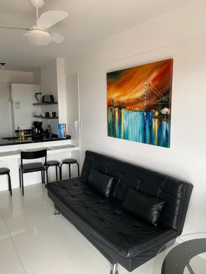 Florianópolis Apartamento Com Vista Do Mar Em Residencial Com Piscina מראה חיצוני תמונה