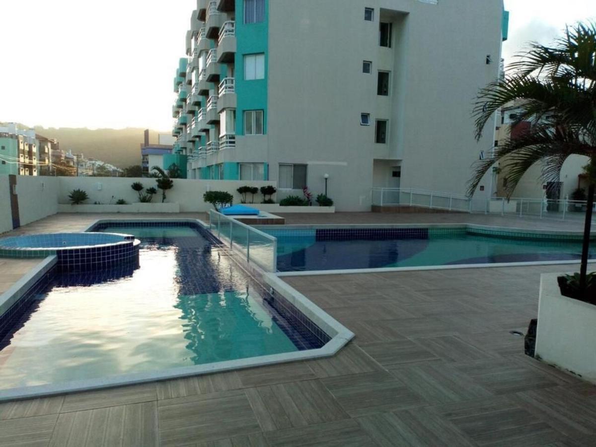 Florianópolis Apartamento Com Vista Do Mar Em Residencial Com Piscina מראה חיצוני תמונה
