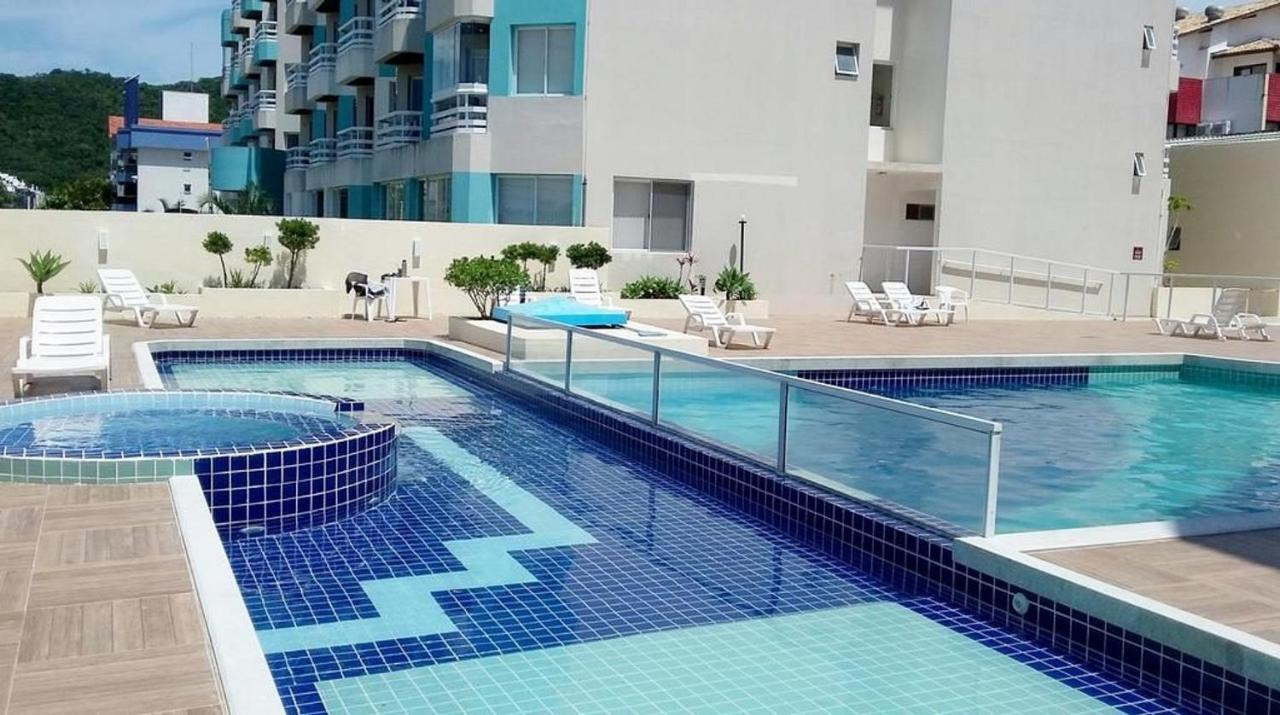 Florianópolis Apartamento Com Vista Do Mar Em Residencial Com Piscina מראה חיצוני תמונה