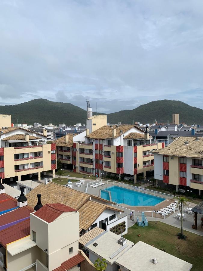 Florianópolis Apartamento Com Vista Do Mar Em Residencial Com Piscina מראה חיצוני תמונה
